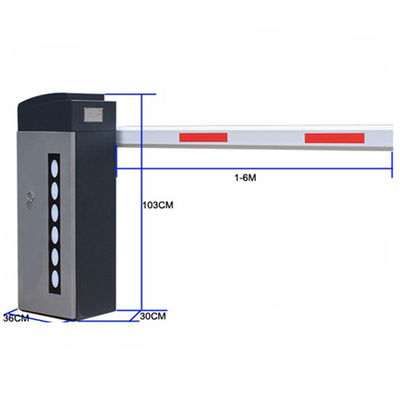 quality  Aluminum Alloy Heavy Duty Remote Control Automatic Parking Barrier 220V/110V Gate factory