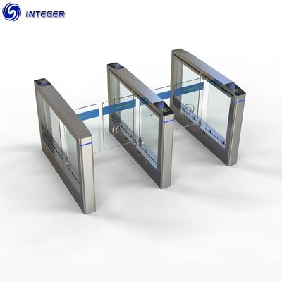 Face Recognition Temperature Waterproof/Waterproof Door Turnstile Access Control Swing Turnstile Measurement Speed ​​Gates