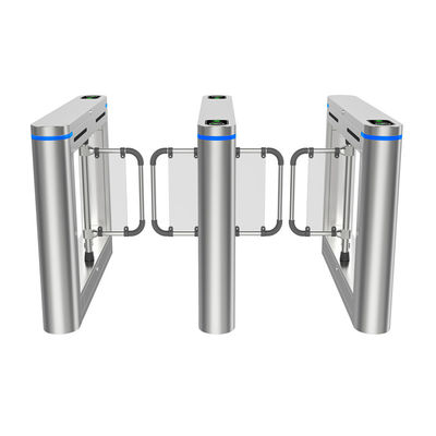 Access Control Gate Smart Card Supermarket Barrier Automatic Opening Swing Turnstile