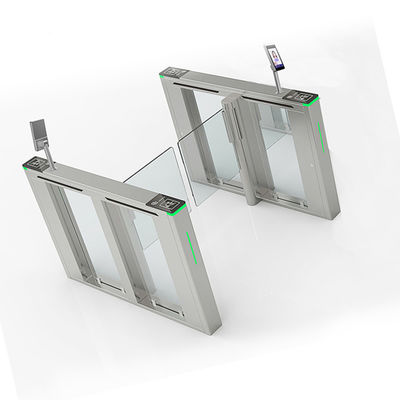 Realpark automatic swing gate turnstile with face recognition device for office buildings Brazil